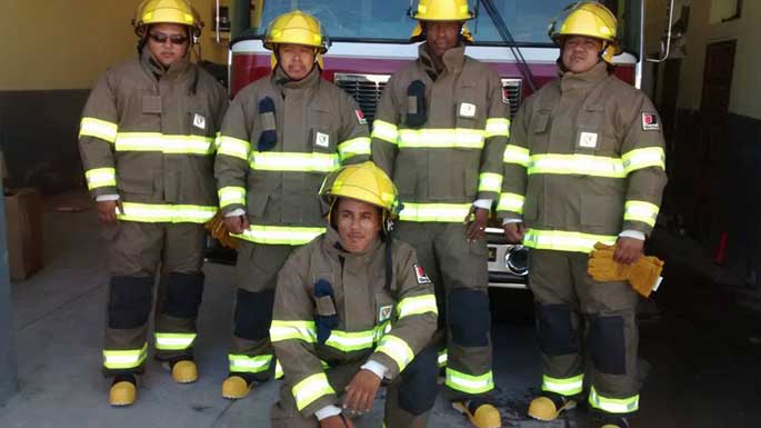 International Firefighters Shine in New Donated Gear
