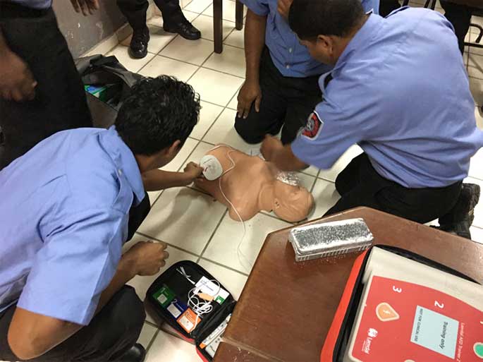 Mac Teaches CPR and First Aid to Save More Lives in Belize